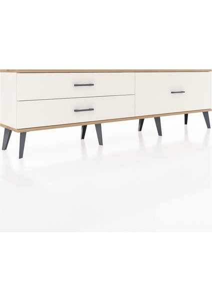 Arges Tv Ünitesi 3 Çekmeceli 176X30X51 Aytaşı-Çam/aytaşı fiyatları