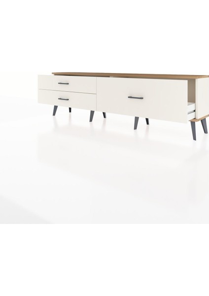 Arges Tv Ünitesi 3 Çekmeceli 176X30X51 Aytaşı-Çam/aytaşı modelleri