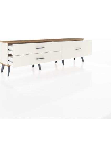 Arges Tv Ünitesi 3 Çekmeceli 176X30X51 Aytaşı-Çam/aytaşı indirimleri