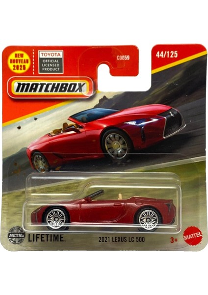 Mtchbox 1:64 Tekli Arabalar 2021 Lc 500 JBR13