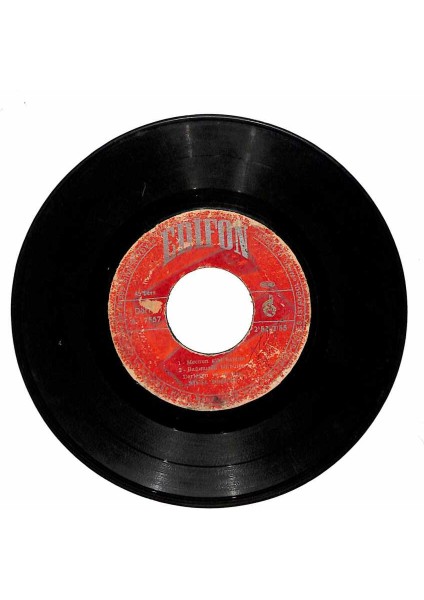 Bilal Bozdağ - Mecnun Gibi Kaldım Bağımızda Bülbüller Kirpiklerin Sürmelenmiş Çıkıp Dört Köşeyi Mini Lp Plak (105) PLK19810