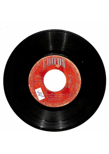 Bilal Bozdağ - Mecnun Gibi Kaldım Bağımızda Bülbüller Kirpiklerin Sürmelenmiş Çıkıp Dört Köşeyi Mini Lp Plak (105) PLK19810 fiyatları