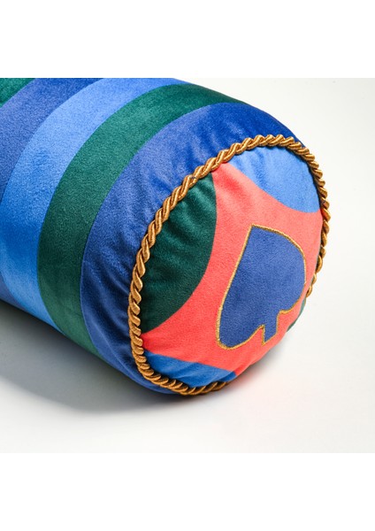 Hansı Dijital Baskılı Dolgulu Kırlent 17x47 Cm Yeşil - Mavi fırsatları