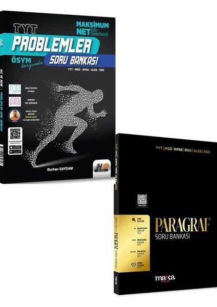 Hız ve Renk+Marka 2026 Tyt Problemler+Paragraf Soru Bankası Seti