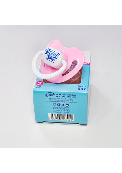 2'li Bebek Emzik Damaklı Silikon Emzik Ewa Baby 6-18 Ay fiyatları