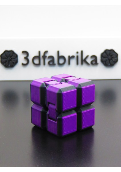 Purple Vortex Infinity Cube – Mor Enerjili Sonsuz Küp