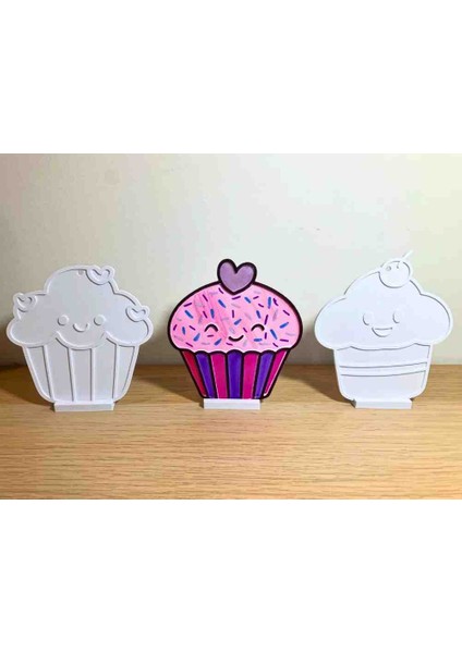 Cup Kek Plaka Boyama Seti