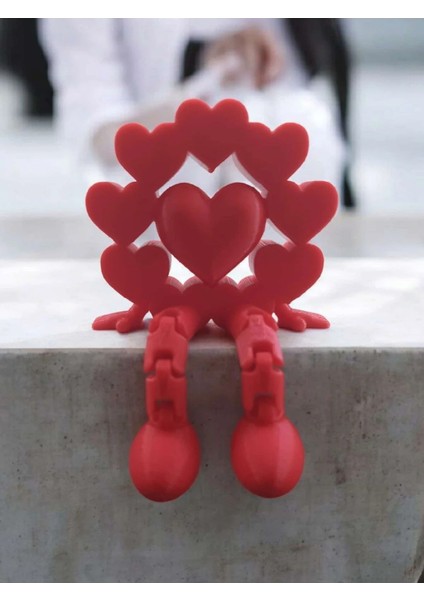 Eklemli Kalp Figürü Aşk Sembolü fırsatları