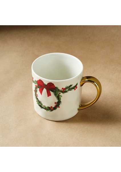 New Year Yılbaşı Çelenk 2 Kişilik Kupa 320 ml fiyatları