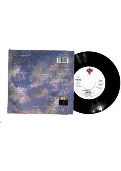 Communards (1986 - Holland) – So Cold The Night When The Walls Come Tumbling Down (109) PLK15755 fiyatları