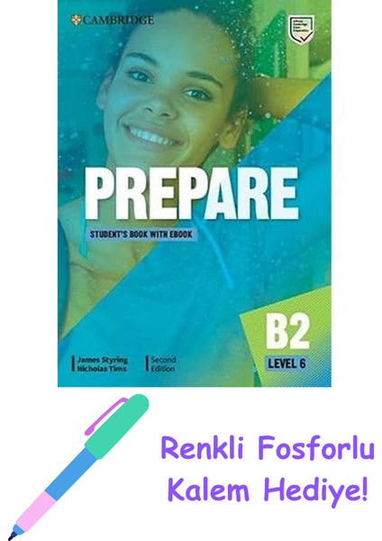 Prepare Level 6 Student's Book With Ebook + Fosforlu Kalem Hediye