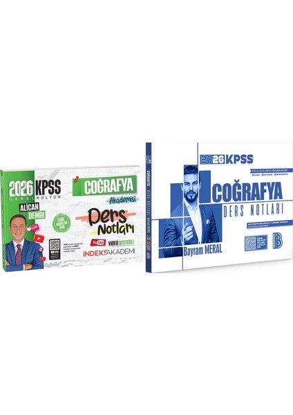 2026 Kpss Genel Kültür Coğrafya Akademisi Ders Notları - 2026 Kpss Coğrafya Ders Notları