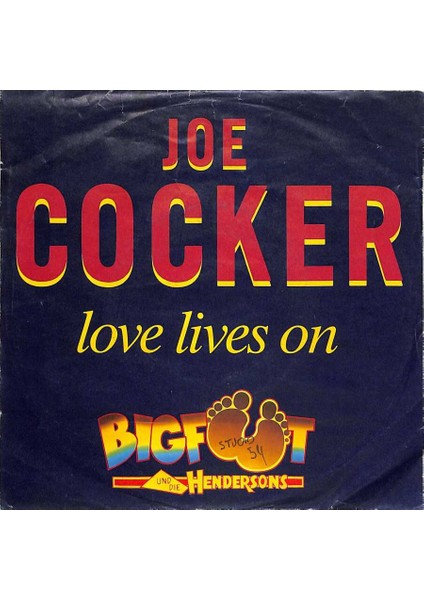 Joe Cocker - Love Lives On On My Way To You Plak (109) PLK18893