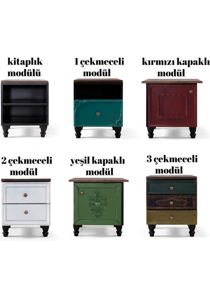 Lucky Tek Çekmeceli Modül (Komodin)