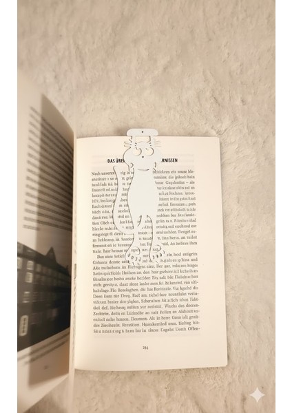 4 Adet Sevimli Kedi Figürlü Kitap Ayracı fiyatları