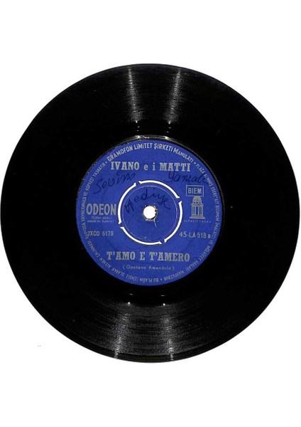 Ivano E I Matti - Tamo E Tamero Seni Seviyorum (107) PLK11281
