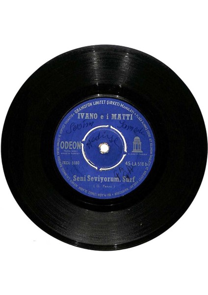 Ivano E I Matti - Tamo E Tamero Seni Seviyorum (107) PLK11281 fiyatları