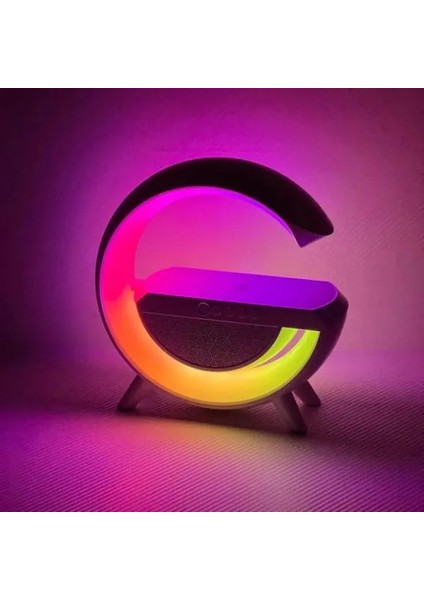 Kablosuz Şarj Standlı RGB Hoparlör fırsatları