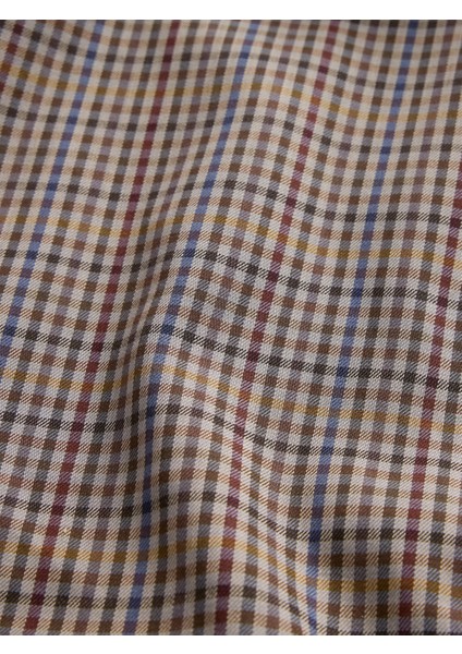 Kadın Kahverengi Kareli Ahşap Ceket modelleri