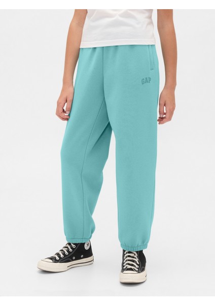 Kız Çocuk Turkuaz Vintagesoft Gap Logo Jogger Eşofman Altı