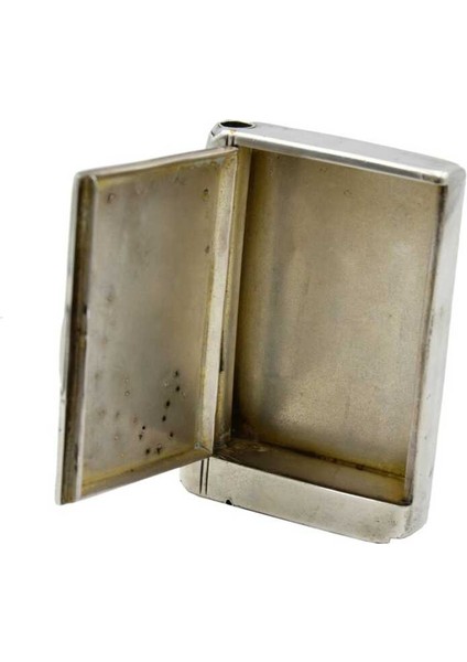 Motifi Altın Işlemeli Damgalı Rus Yapımı Gümüş Tütün Tabakası AOB1060 modelleri