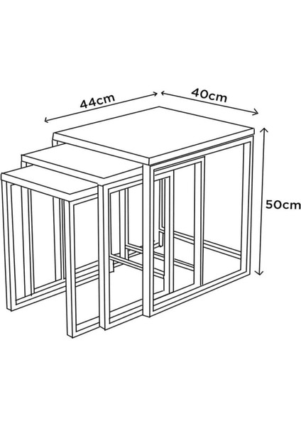 Todekhome Ellie Zigon Sehpa Beyaz fiyatları