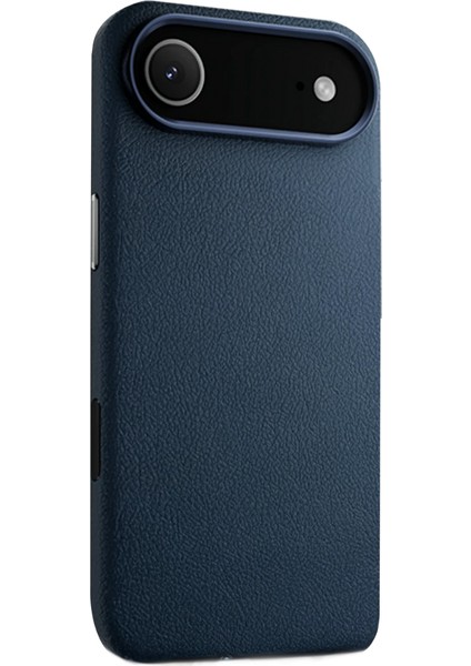 Monocase Iphone 17 Air Lacivert Magsafe Özellikli Deri Kılıf