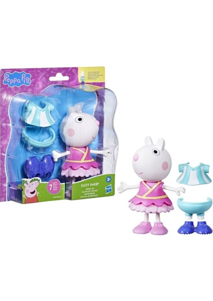 F8859 Peppa Pig ve Ailesi Kıyafetli Figür Seti +3 Yaş