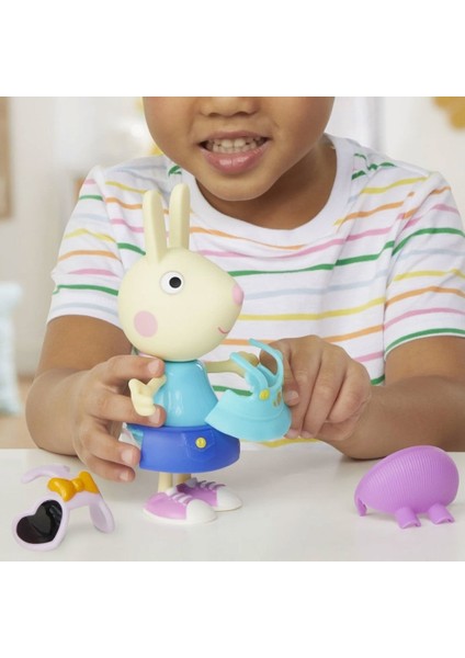 F8859 Peppa Pig ve Ailesi Kıyafetli Figür Seti +3 Yaş indirimleri