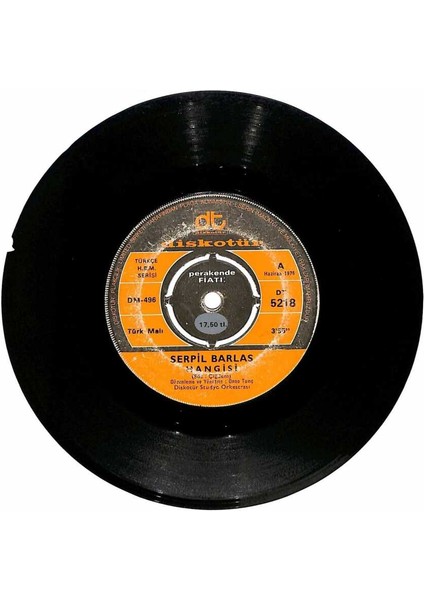 Serpil Barlas - Hangisi Ilk ve Son Plak (106.5) PLK20138