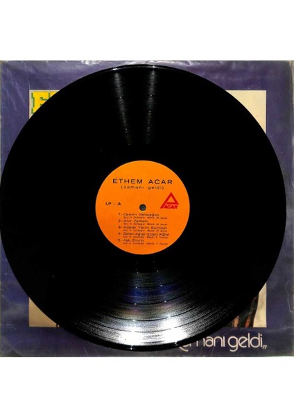 Ethem Acar (1982) - Zamanı Geldi Lp (108.5) PLK20410 fiyatları