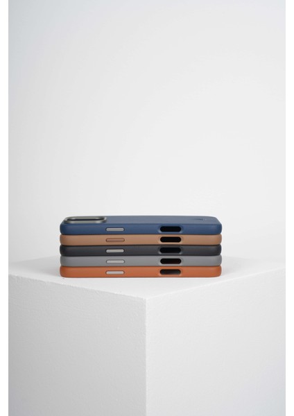 Nxy Iphone 16 Pro Max Mavi Magsafe Özellikli Kılıf+Kartlık