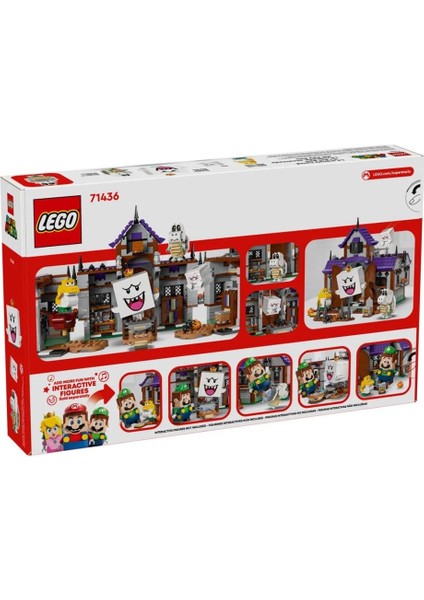 71436 Super Mario King Boonun Perili Köşkü 932 Parça +8 Yaş indirimleri