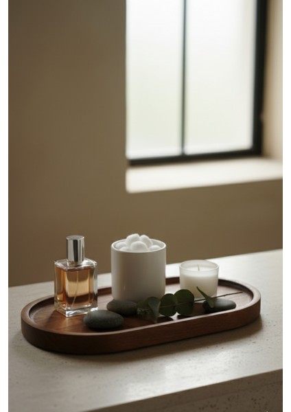 Ahşap Yağdanlık Altliği Yağdanlık Standı 25X12 cm Ahşap Stant Sunum ve Yağdanlık Tabağı fiyatları