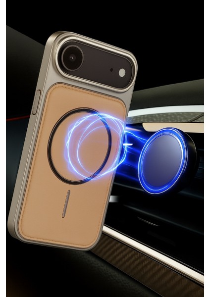 Neomag Case Iphone 17 Air Krem Manyetik Özellikli Deri Kılıf fiyatları
