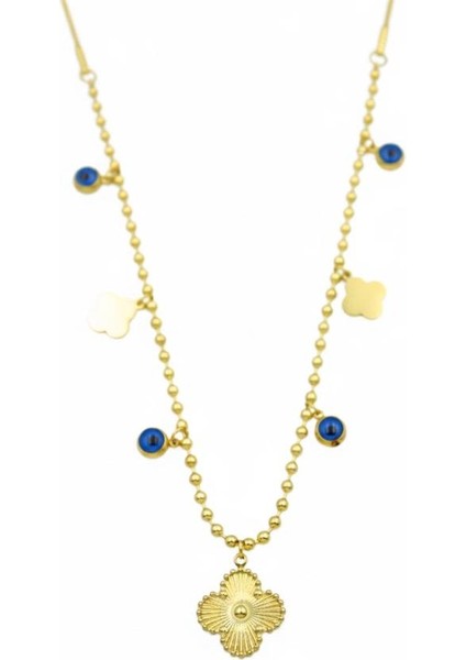 Vc Yonca Kolye - Altın modelleri