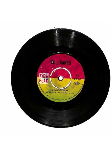 Gül Kansu - Sevmeyeceğim Aşkım Oyuncak Oldu Plak (107) PLK19033