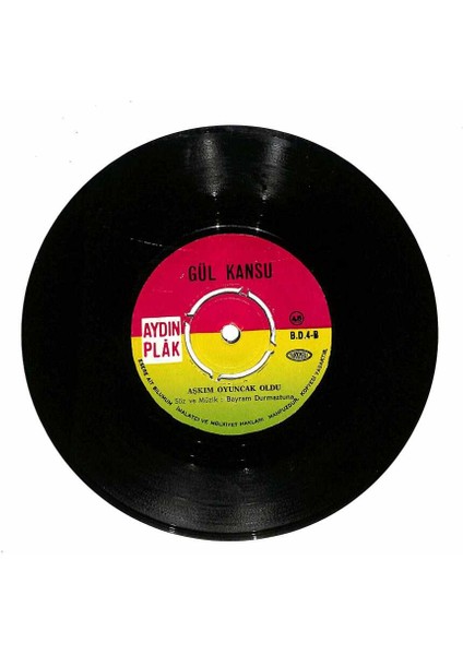 Gül Kansu - Sevmeyeceğim Aşkım Oyuncak Oldu Plak (107) PLK19033 fiyatları