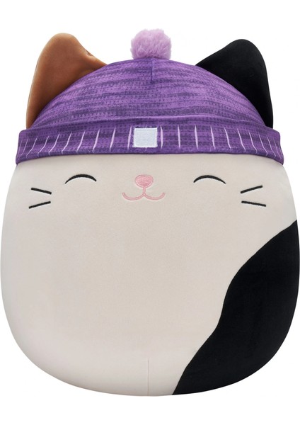 Squishmallow Mor Bereli Kedi Cam 40 cm
