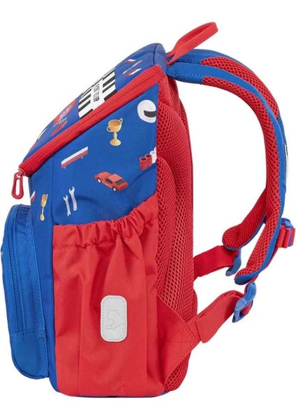 Mavi Kırmızı Anaokulu Çantası modelleri