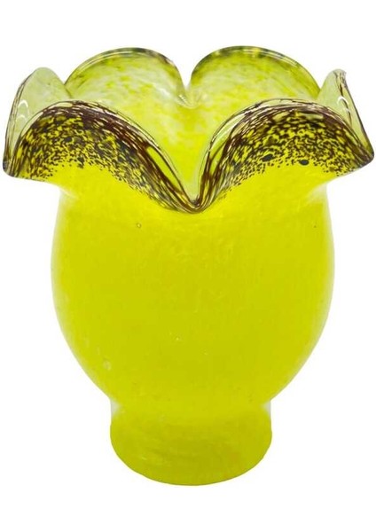 Sarı Murano Vazo AOB2903