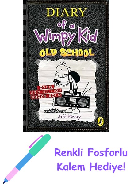Diary Of A Wimpy Kid: Hard Luck (Book 8) + Fosforlu Kalem Hediye