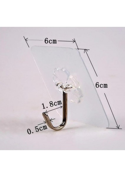 KENDINDEN YAPIŞKANLI ŞEFFAF ASKI 5 Lİ SET fiyatları