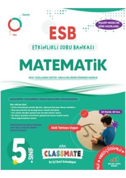Okyanus 2026 5. Sınıf Classmate Matematik Etkinlikli Soru Bankası