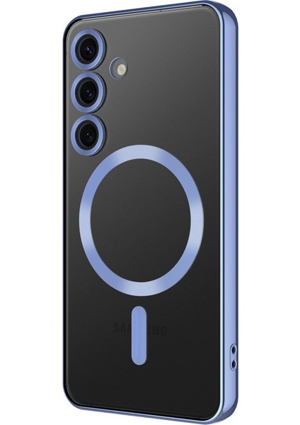 Samsung Galaxy A07 Için Magsafe ile Uyumlu Kılıf Kamera Lensli Korumalı Şeffaf Silikon Kapak modelleri