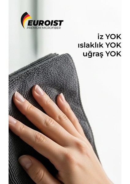 Mikrofiber Temizlik Bezi Seti 4’lü | 40X40 cm | 300 Gsm Mutfak Banyo Tuvalet Cam Bezi fiyatları