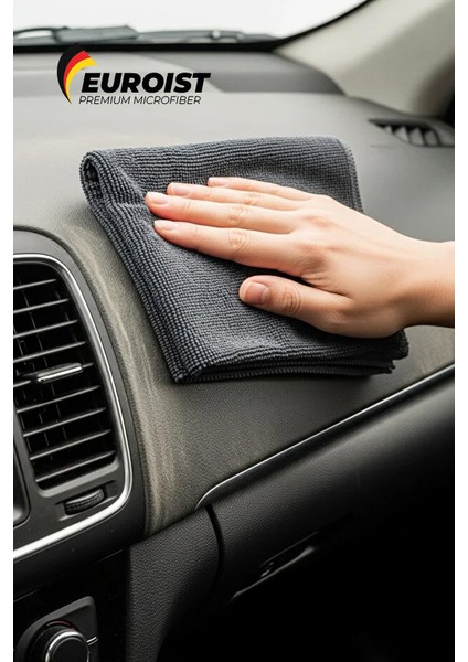 Mikrofiber Temizlik Bezi Seti 4’lü | 40X40 cm | 300 Gsm Mutfak Banyo Tuvalet Cam Bezi