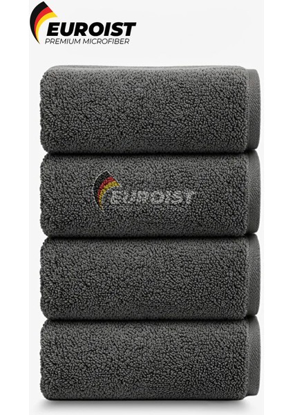 Mikrofiber Temizlik Bezi Seti 4’lü | 40X40 cm | 300 Gsm Mutfak Banyo Tuvalet Cam Bezi