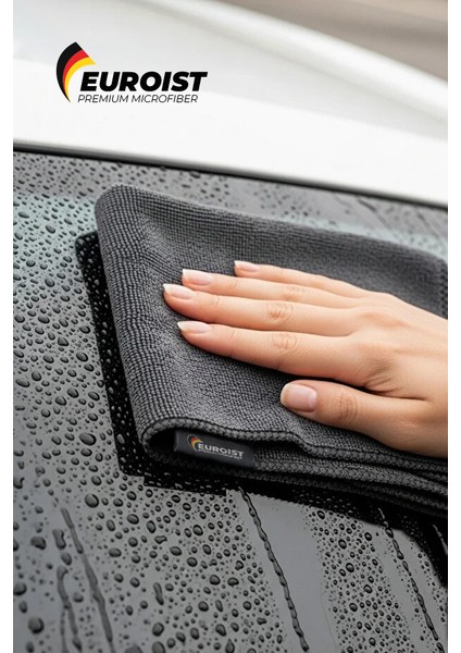 Mikrofiber Temizlik Bezi Seti 4’lü | 40X40 cm | 300 Gsm Mutfak Banyo Tuvalet Cam Bezi