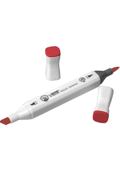 Graph Master Brush Marker R119 Hot Coral modelleri